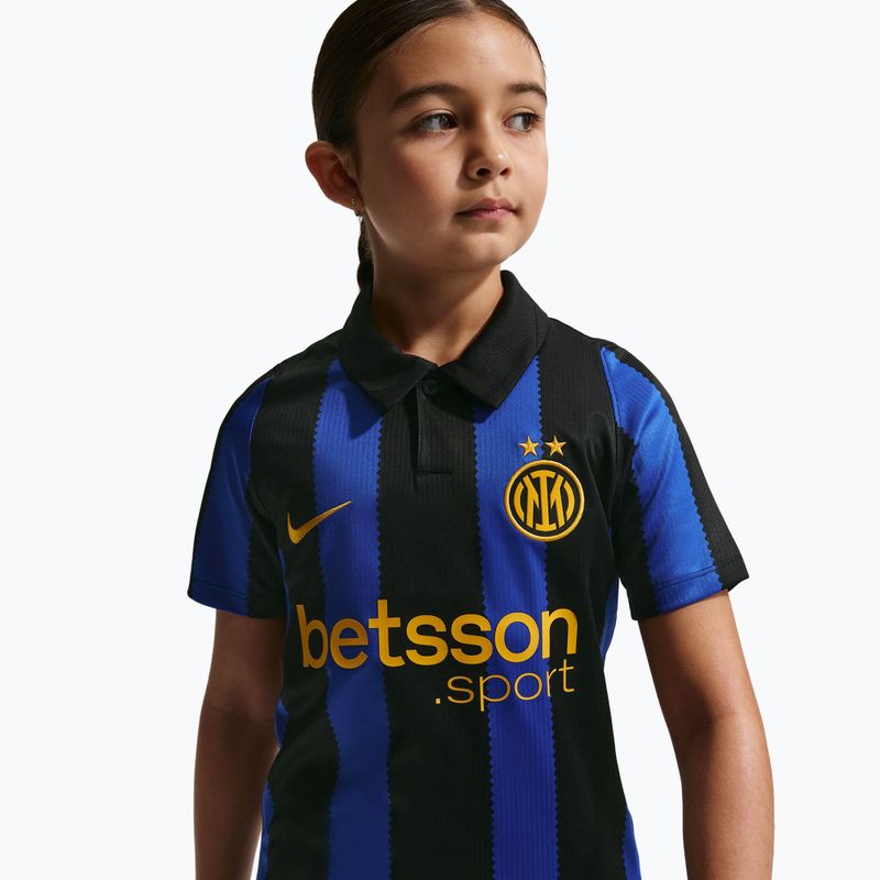 Gyerek focimez Nike Inter Milan Dri-Fit Stadium Home lyon blue/black/university gold 7