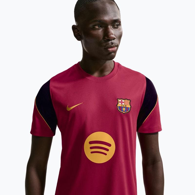Férfi focimez Nike FC Barcelona Strike Soccer Dri-Fit noble red/blackened blue/mineral yellow 5