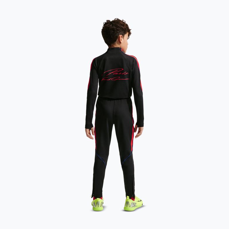 Gyerek futballnadrág Nike Paris Saint-Germain Strike Dri-Fit black/global red/global red 3