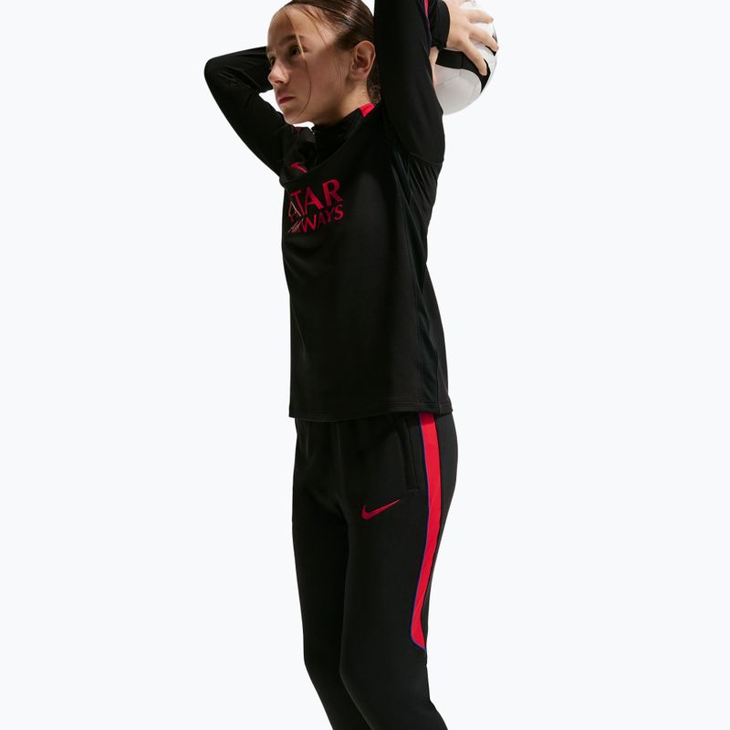 Gyerek futballnadrág Nike Paris Saint-Germain Strike Dri-Fit black/global red/global red 5