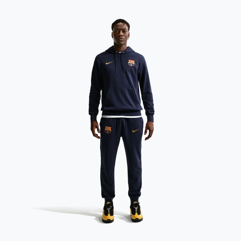 Férfi Nike FC Barcelona Club kapucnis pulóver 2