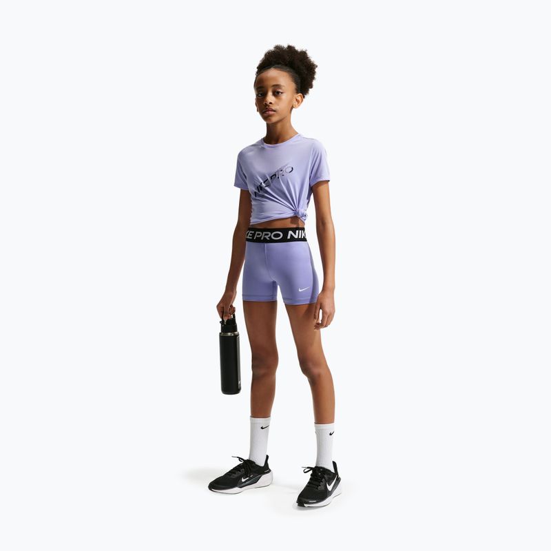 Gyerek rövidnadrág Nike Pro light thistle/white 2