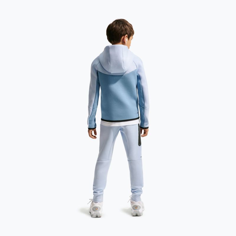 Gyerek pulóver Nike Sportswear Tech Fleece Full Zip hydrogen blue/work blue/black/black 3