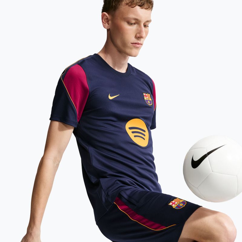 Férfi focimez Nike FC Barcelona Strike Soccer Dri-Fit blackened blue/noble red/mineral yellow 6