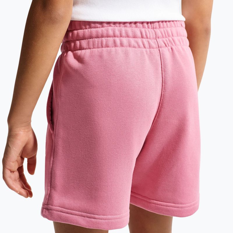 Nike Sportswear Club Fleece gyerek rövidnadrág peony/peony/white 4