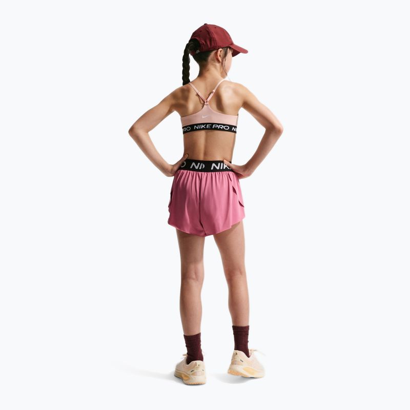 Gyerek rövidnadrág Nike Pro Dri-Fit 2in1 peony/black/white 2