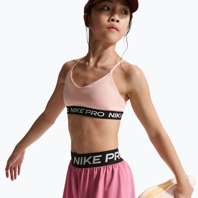 Gyerek rövidnadrág Nike Pro Dri-Fit 2in1 peony/black/white 3