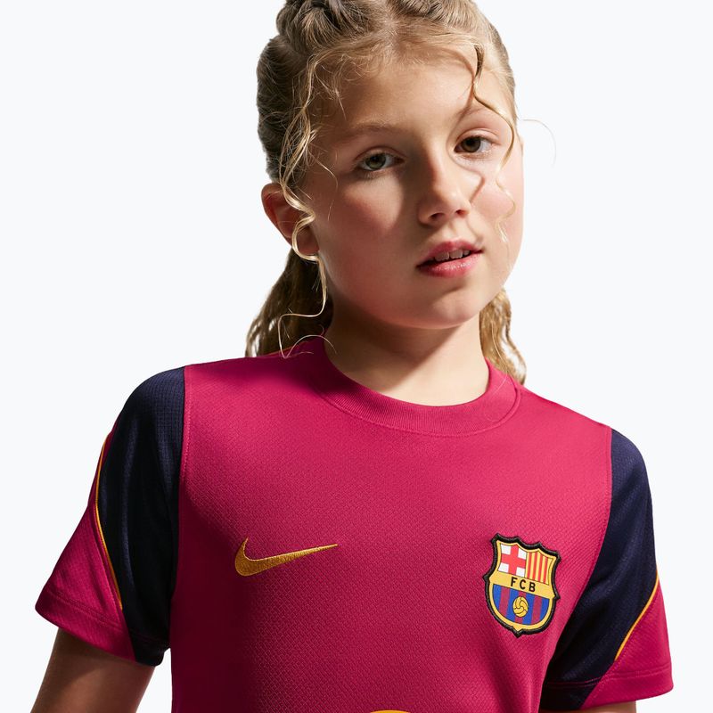 Gyerek focimez Nike FC Barcelona Strike Dri-Fit noble red/blackened blue 6