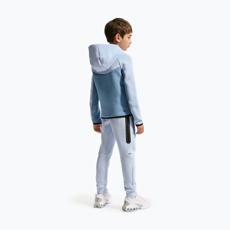Gyerek nadrág Nike Sportswear Tech Fleece hydrogen blue/work blue/black/black 3