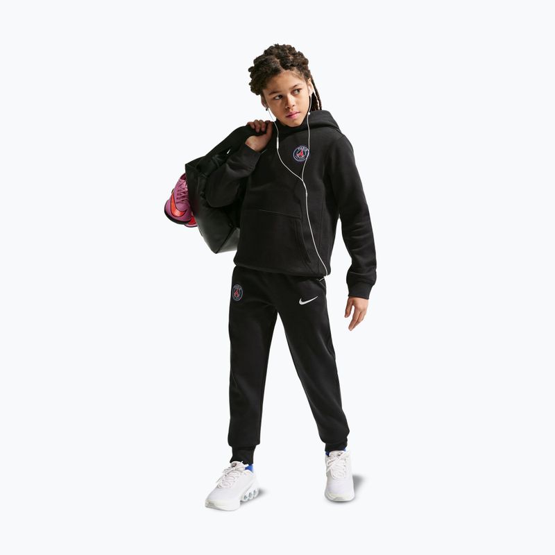 Gyerek nadrág Nike Paris Saint-Germain Club Fleece Jogger black/white 2