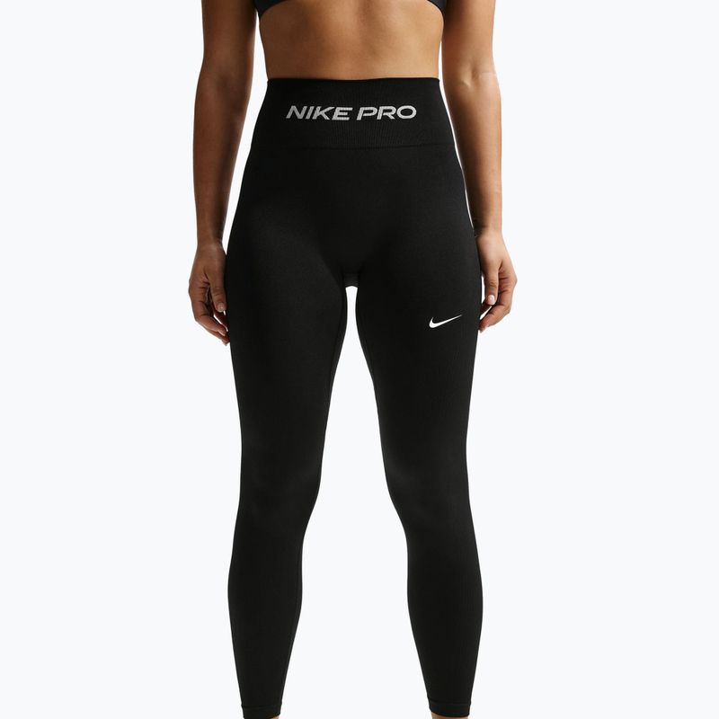 Női leggingsek Nike Pro Seamless black/white