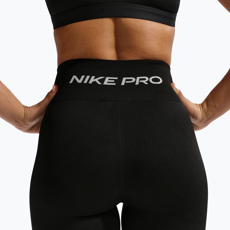 Női leggingsek Nike Pro Seamless black/white 4