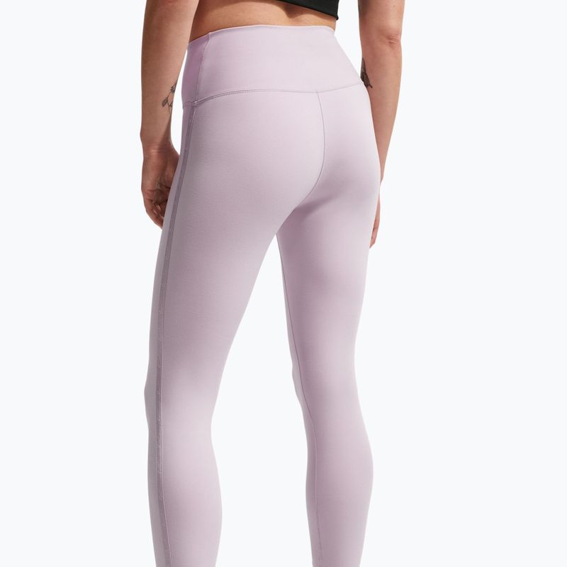 Női leggings Nike One High-Waisted Seamless platinum violet 5