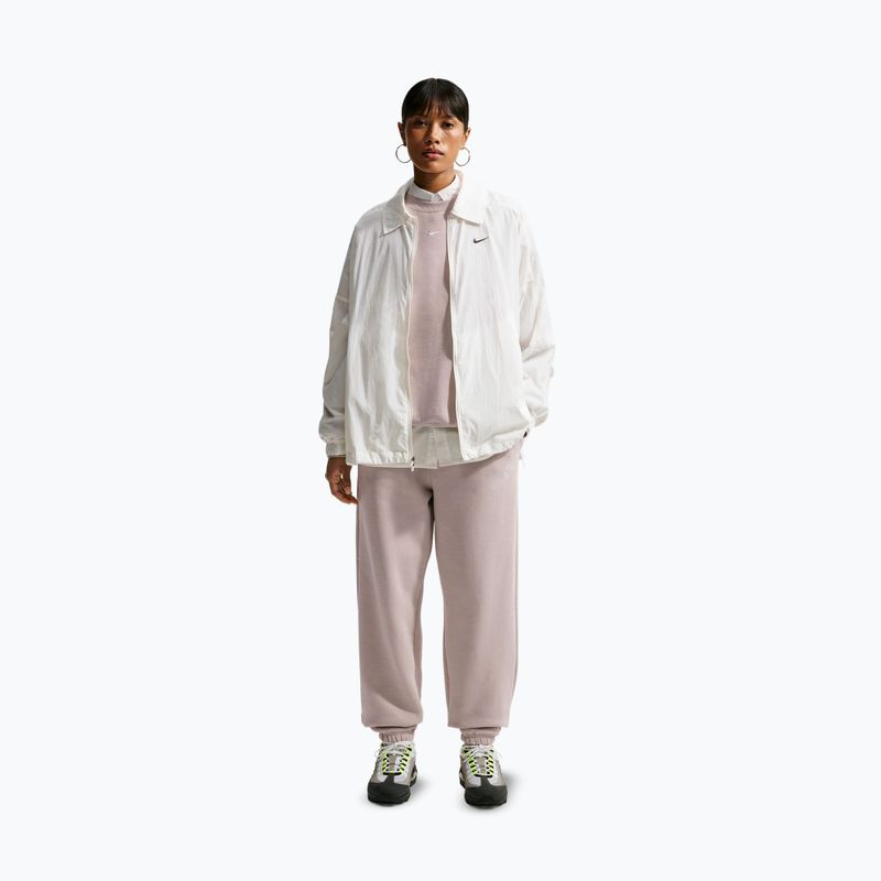 Női nadrág Nike Studio Fleece Medium Weight cream Ii/sail 2