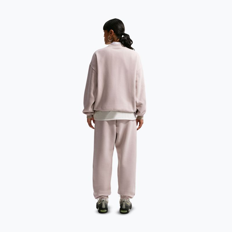 Női nadrág Nike Studio Fleece Medium Weight cream Ii/sail 3
