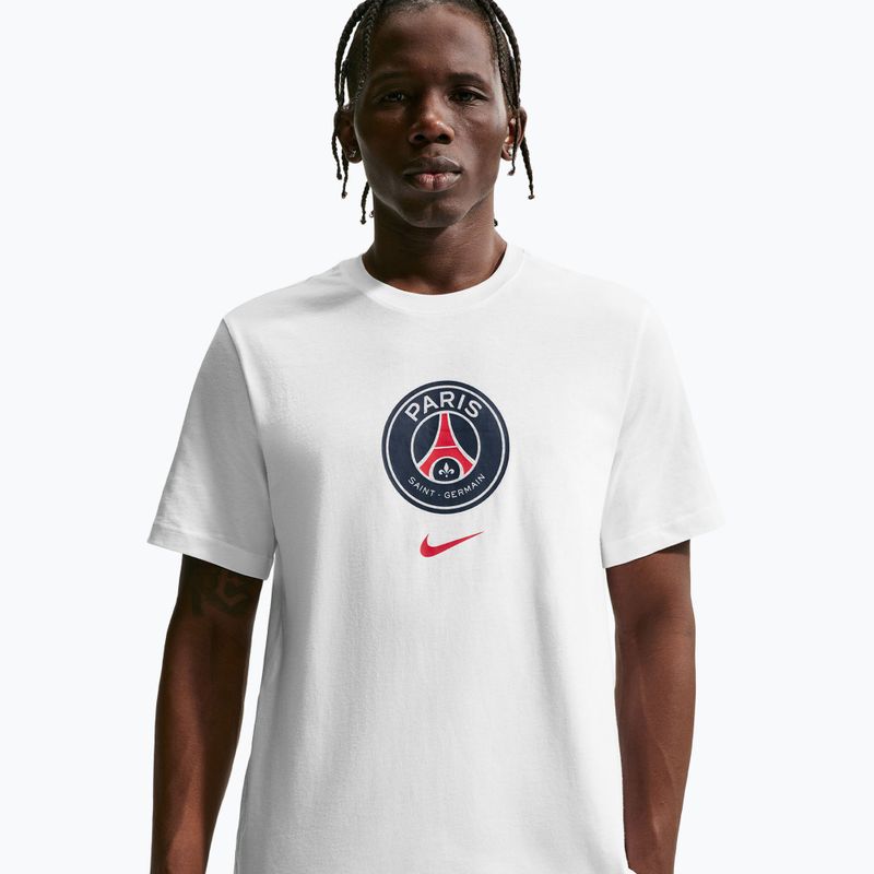 Férfi póló Nike Paris Saint-Germain Soccer white 4