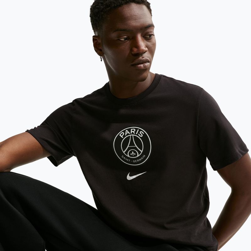 Férfi póló Nike Paris Saint-Germain Soccer black 5