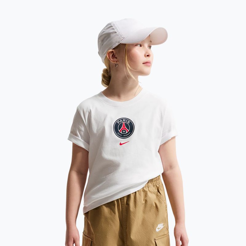 Gyerek póló Nike Paris Saint-Germain Soccer white