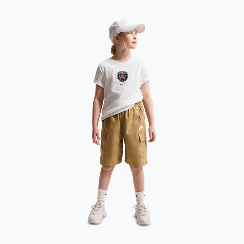 Gyerek póló Nike Paris Saint-Germain Soccer white 2
