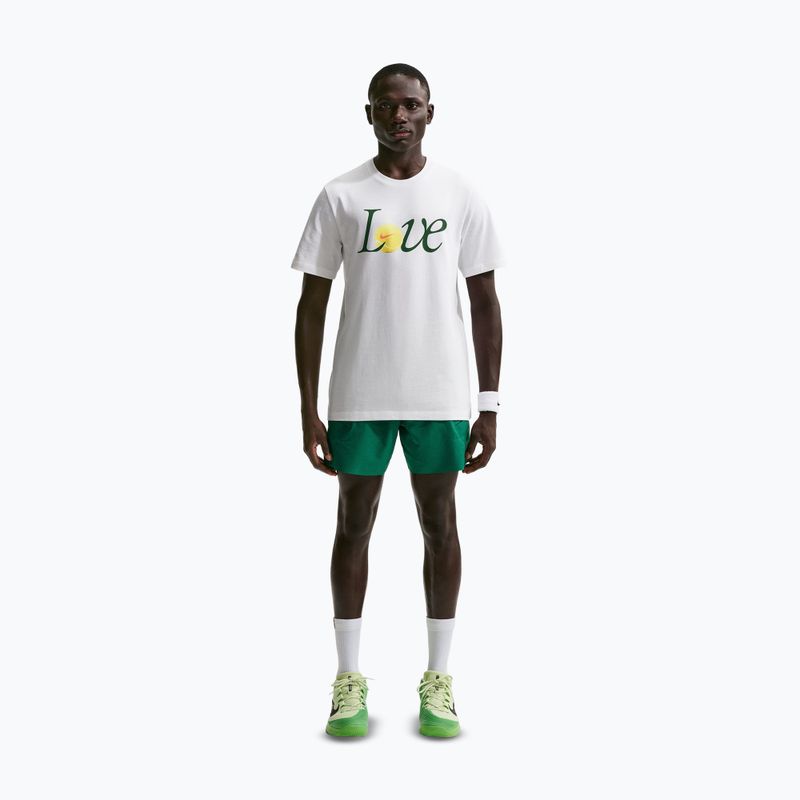 Férfi teniszpóló Nike Court Love white 2