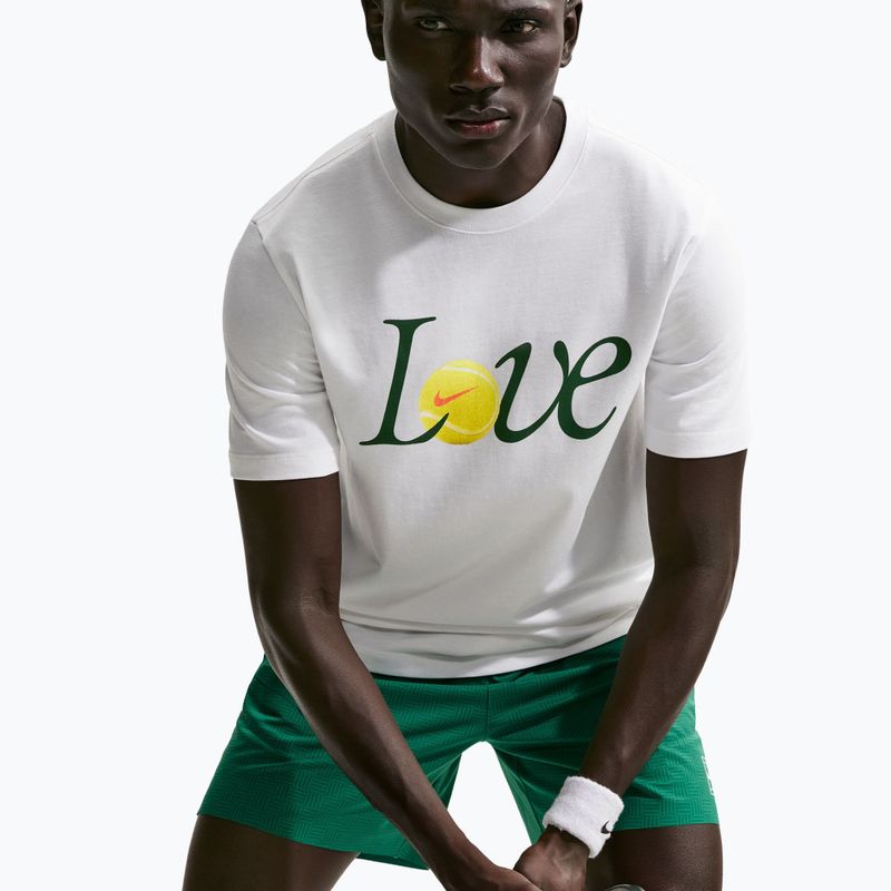 Férfi teniszpóló Nike Court Love white 6