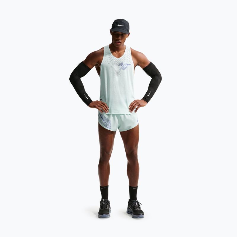 Férfi futópóló Nike AeroSwift Dri-Fit ADV Running Singlet barely green/lapis 2