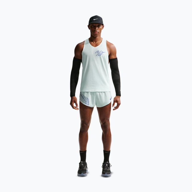 Férfi futóshort Nike AeroSwift Dri-Fit ADV Brief-Lined 2" barely green/lapis 2
