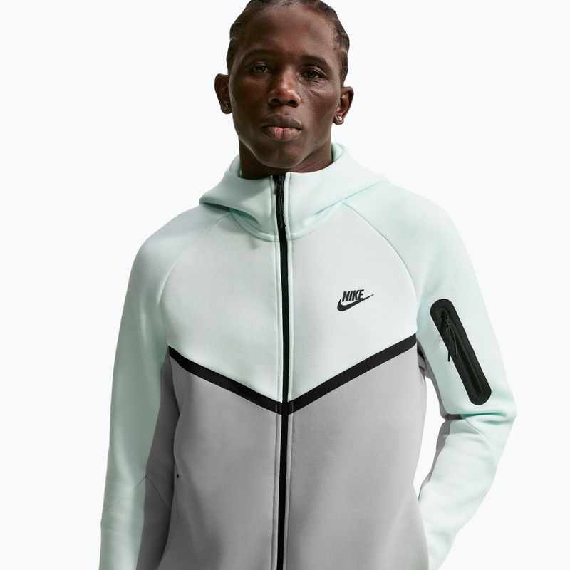 Férfi pulóver Nike Tech Windrunner Full Zip barely green/light silver/black 4