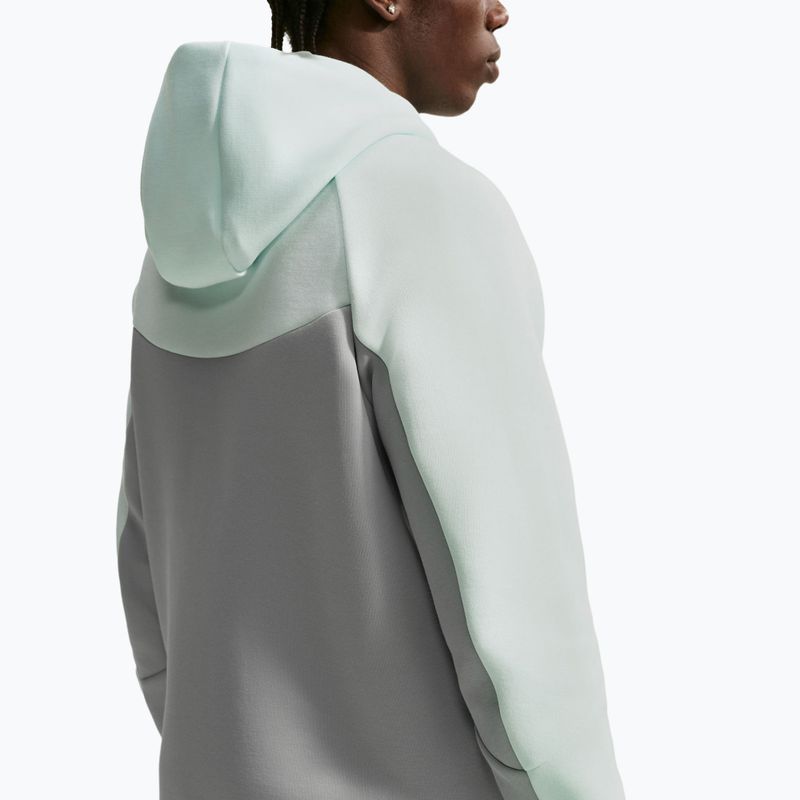 Férfi pulóver Nike Tech Windrunner Full Zip barely green/light silver/black 5