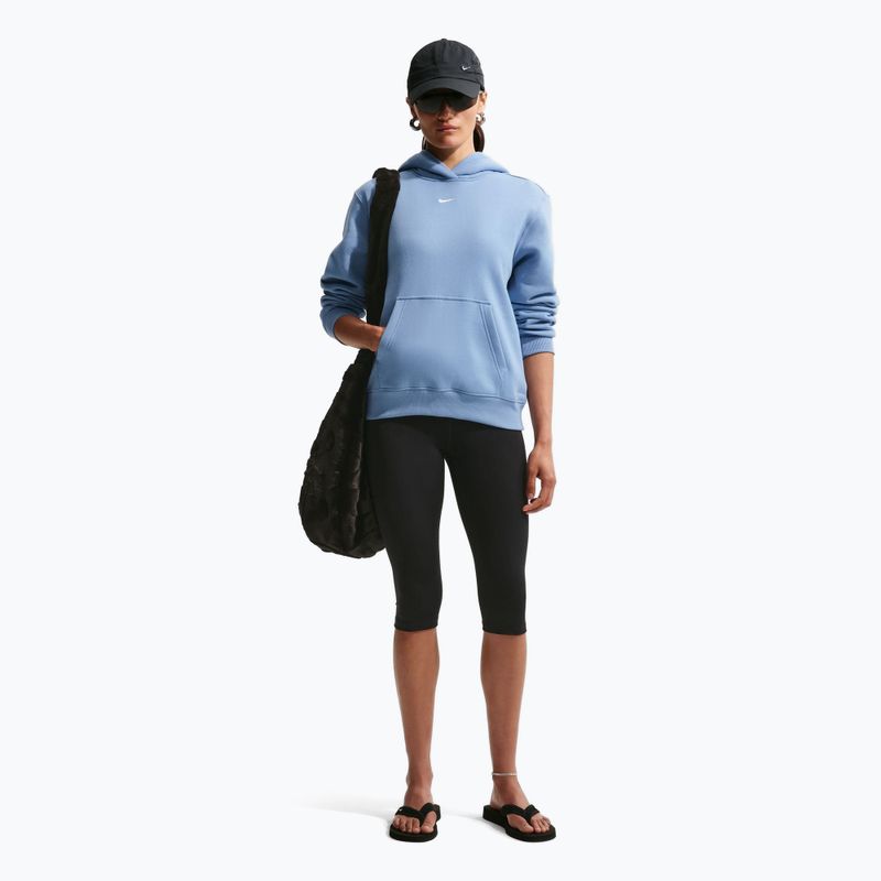 Női pulóver Nike Studio Fleece work blue/sail 2