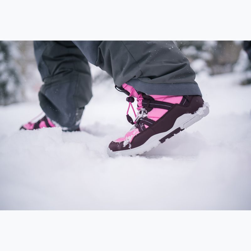 Gyerek barefoot cipők Xero Shoes Alpine Pull On pink 8