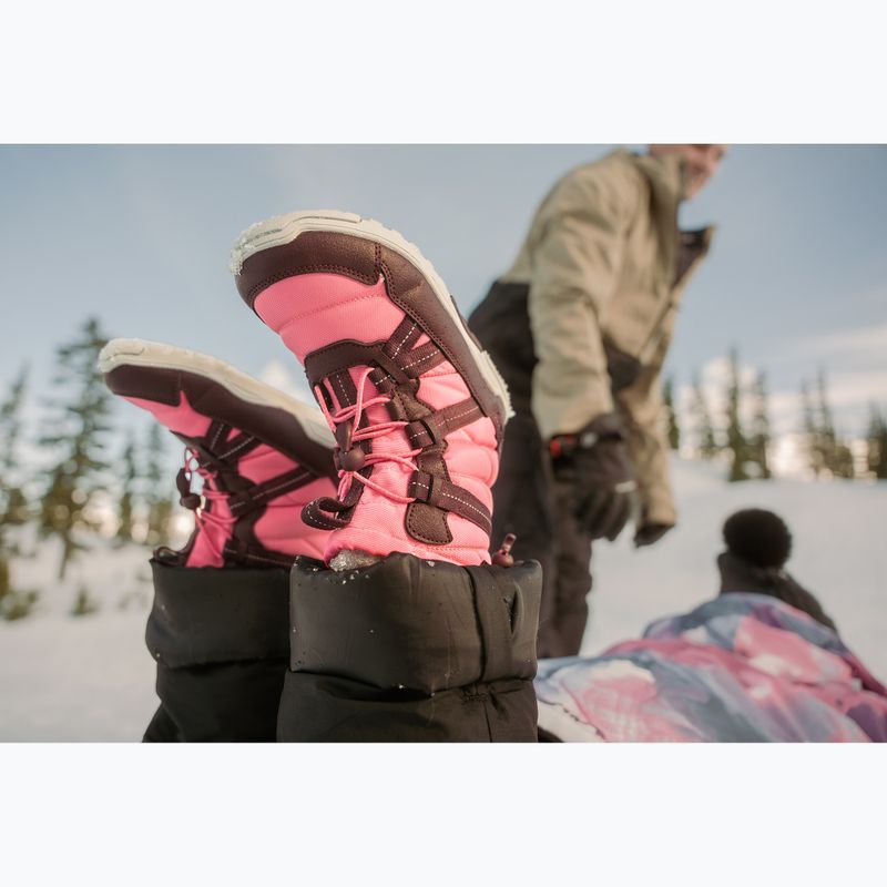 Gyerek barefoot cipők Xero Shoes Alpine Pull On pink 11