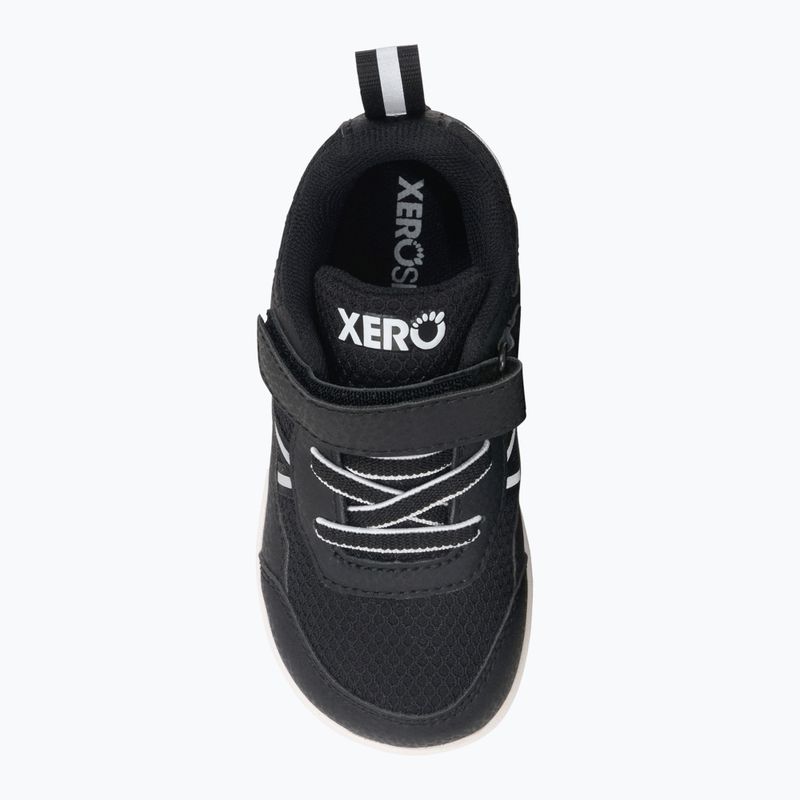 Gyerek barefoot cipők Xero Shoes Prio black/white 5