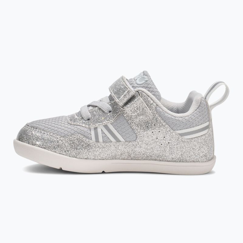 Gyerek barefoot cipők Xero Shoes Prio silver glitter 2