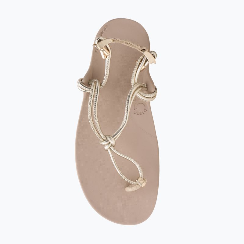 Női barefoot szandálok Xero Shoes Genesis gold metallic 7
