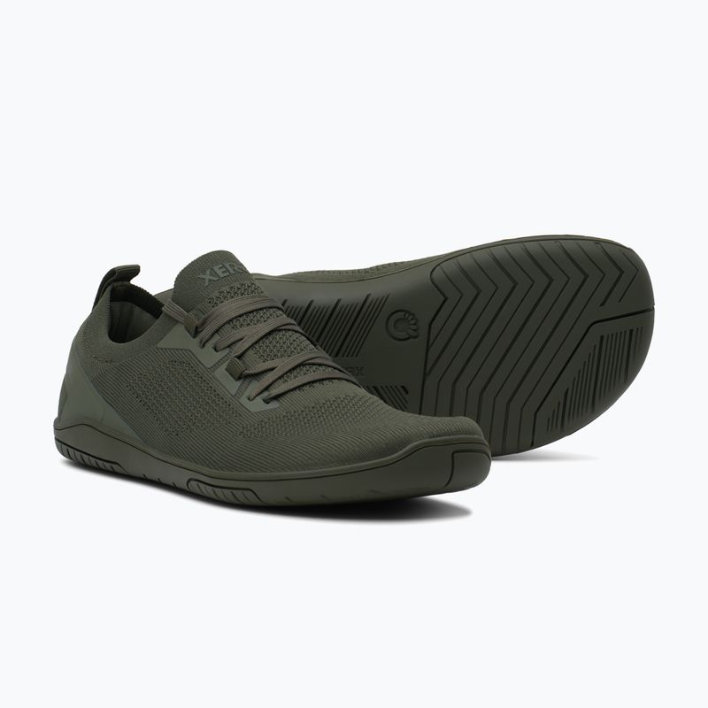 Férfi barefoot cipő Xero Shoes Nexus Knit army green 6