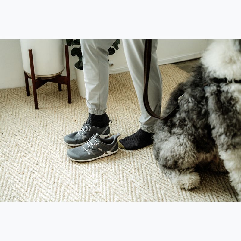 Férfi barefoot cipő Xero Shoes Prio Easy On steel gray 10