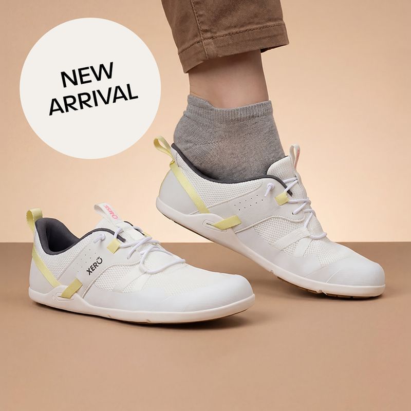 Női barefoot cipők Xero Shoes Prio Easy On white/multi 9