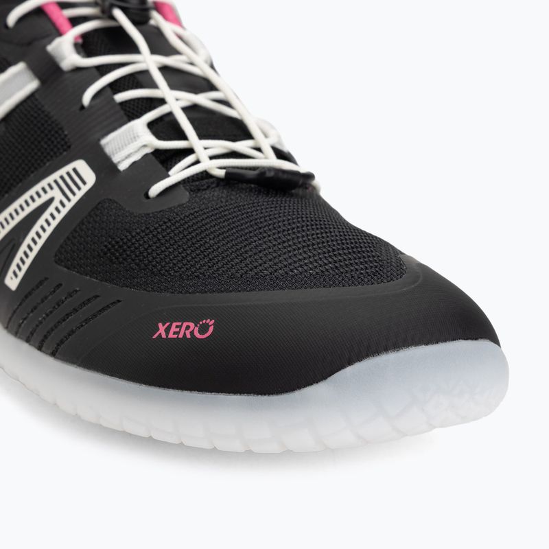 Női barefoot cipők Xero Shoes XT Max black/white purple 7
