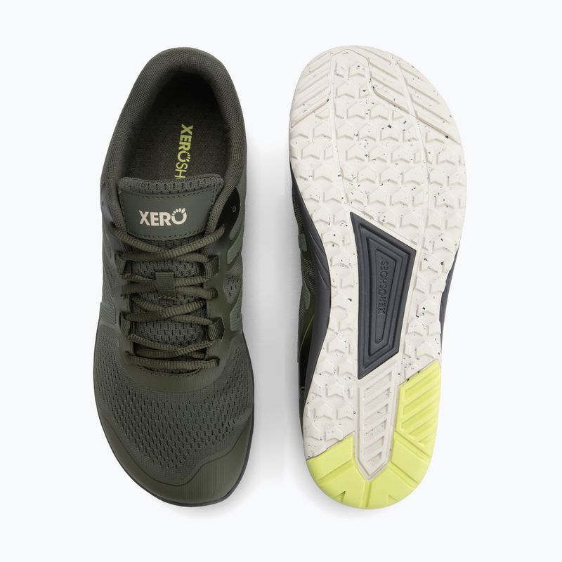 Férfi barefoot cipők Xero Shoes HFS II army green 6