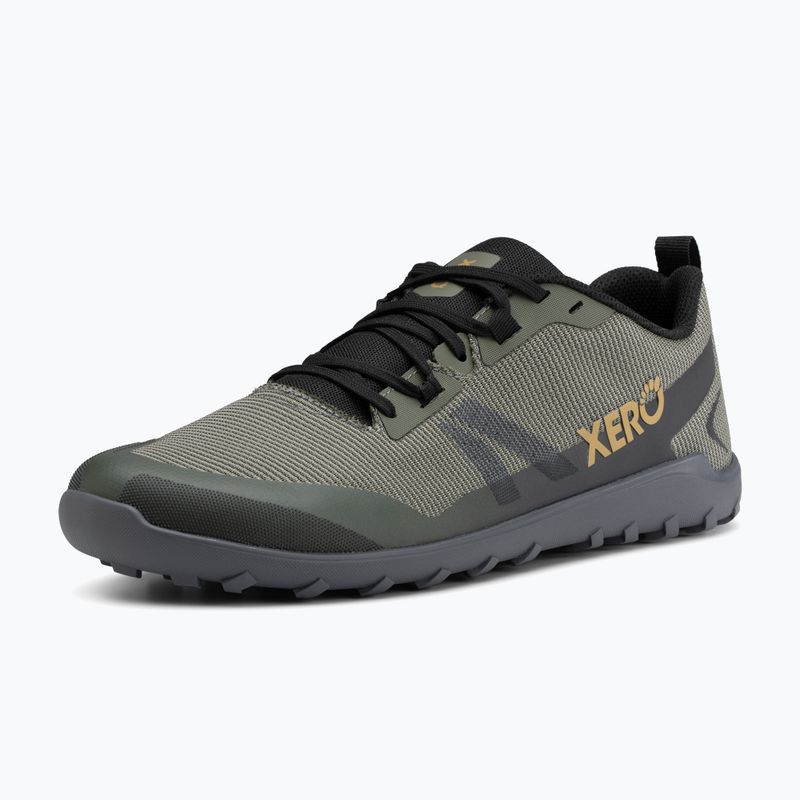 Férfi barefoot cipők Xero Shoes Mesa Summit army green 3