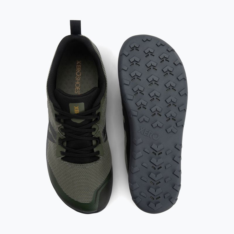 Férfi barefoot cipők Xero Shoes Mesa Summit army green 5