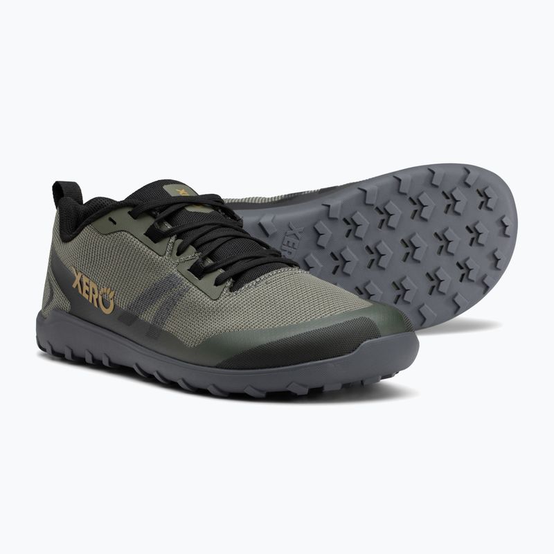 Férfi barefoot cipők Xero Shoes Mesa Summit army green 6