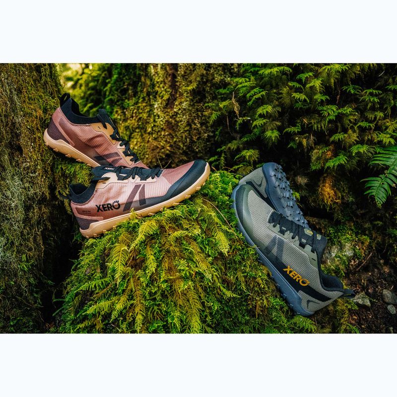Férfi barefoot cipők Xero Shoes Mesa Summit army green 9