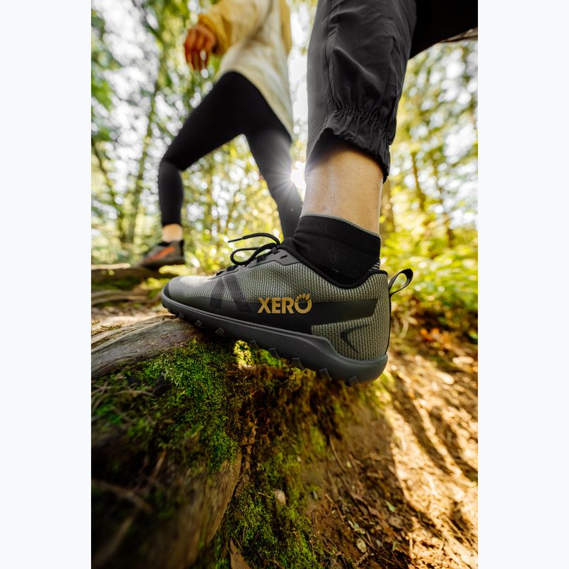 Férfi barefoot cipők Xero Shoes Mesa Summit army green 10
