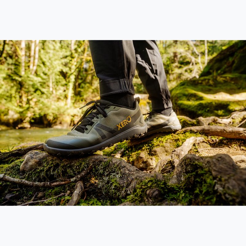 Férfi barefoot cipők Xero Shoes Mesa Summit army green 11