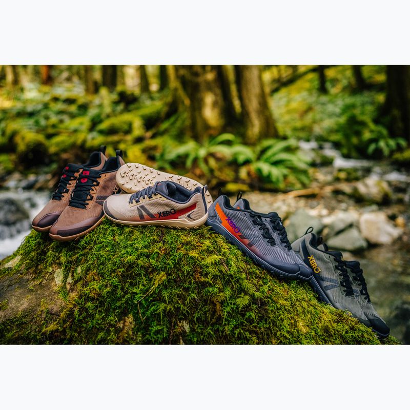 Női barefoot cipők Xero Shoes Mesa Summit asphalt/multi 9
