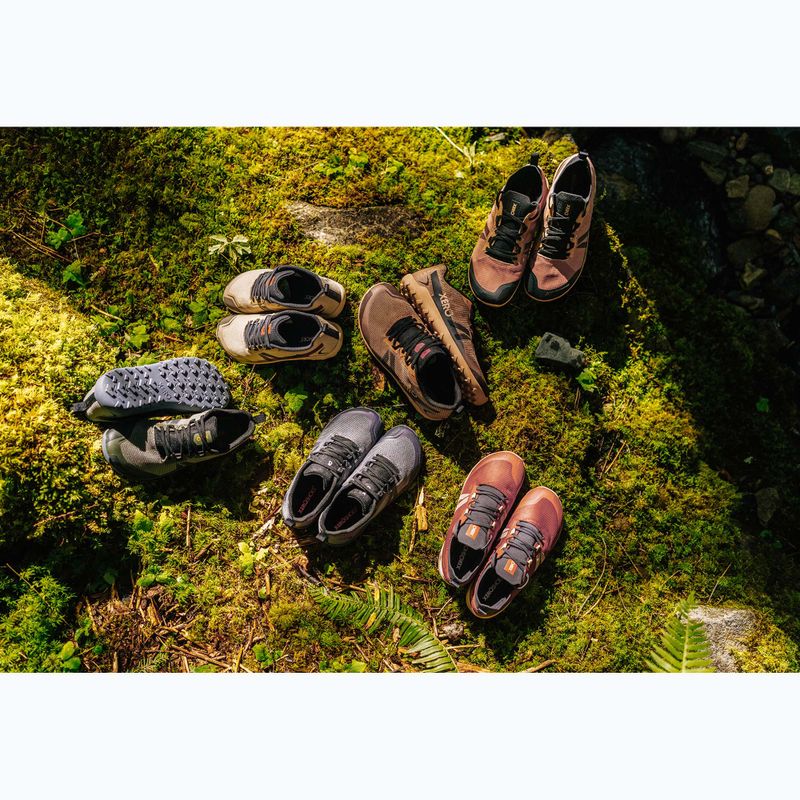 Férfi barefoot cipők Xero Shoes Mesa Summit Waterproof dark irish cream 9