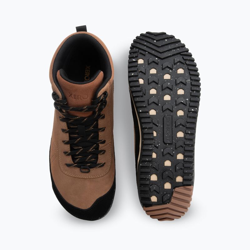 Férfi barefoot cipők Xero Shoes Ridgeway Suede dark irish cream 6