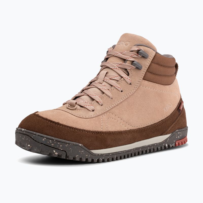 Női barefoot cipők Xero Shoes Ridgeway Suede pink sand 3